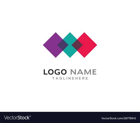 Finance logo template Royalty Free Vector Image