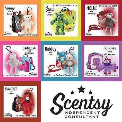 WICKLESS ALLSTARS: SCENTSY BUDDY CLIPS