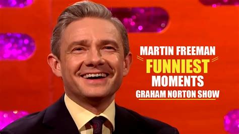 Martin Freeman FUNNIEST MOMENTS on The Graham Norton Show - YouTube