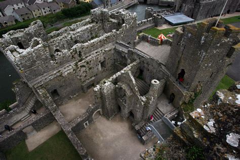 Inside Pembroke Castle