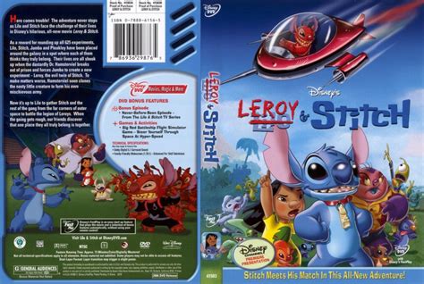 Leroy & Stitch - Movie DVD Scanned Covers - 6024leroyandstitchr1 :: DVD Covers