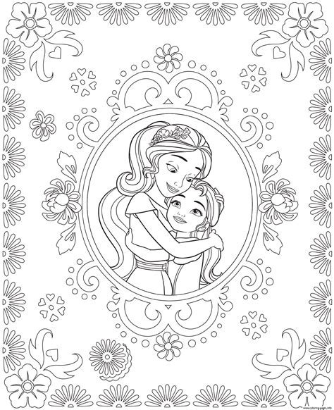 Princess Elena Coloring Pages at GetColorings.com | Free printable ...