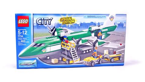 Cargo Plane - LEGO set #7734-1 (Building Sets > City)