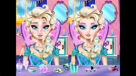 Elsa Total Makeover - Frozen Games To Play - yourchannelkids - YouTube