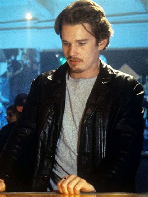 Ethan Hawke Before Sunrise Leather Jacket - New American Jackets