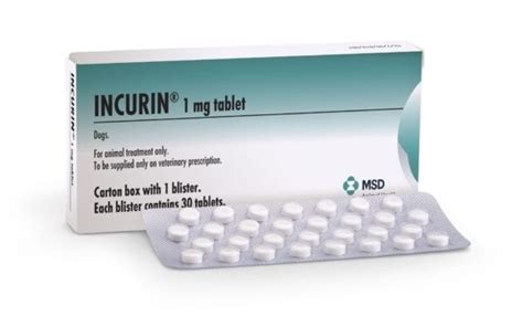 Incurin 1mg Tablets for Dogs | The PharmPet Co