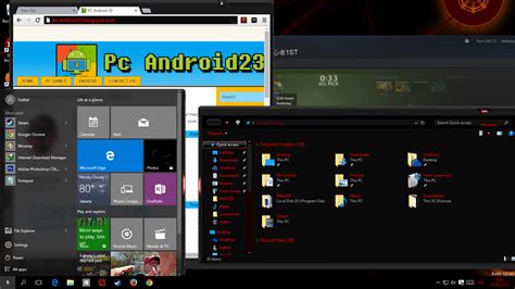 Alienware red theme for Win10 ~ PC Android 23