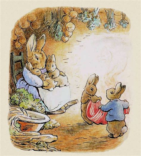 Beatrix Potter "The Tale of Benjamin Bunny" 1904 | Beatrix potter illustrations, Rabbit ...