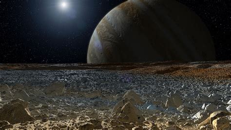 Simulated View from Europa's Surface (Artist's Concept) | NASA Solar System Exploration