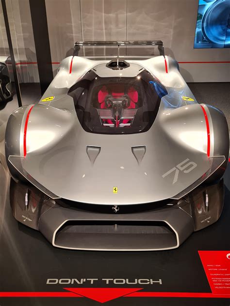 the Ferrari vision GT is now possible to see in the Ferrari Museum in Maranello : r/granturismo