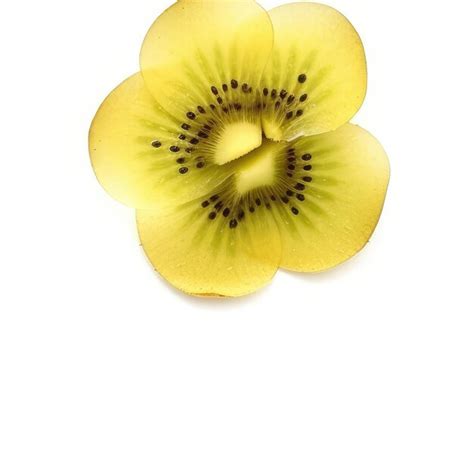 Premium Photo | A yellow flower with black seeds on it