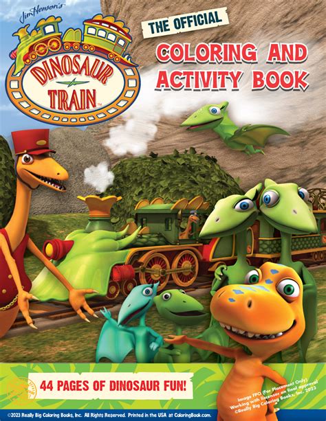 Dinosaur Train Coloring Book