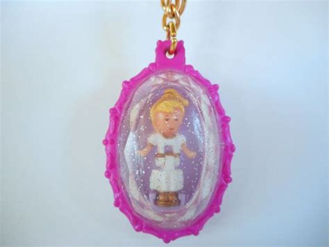 Rare Vintage Polly Pocket Jewel Surprise Locket Necklace Bluebird Toys ...