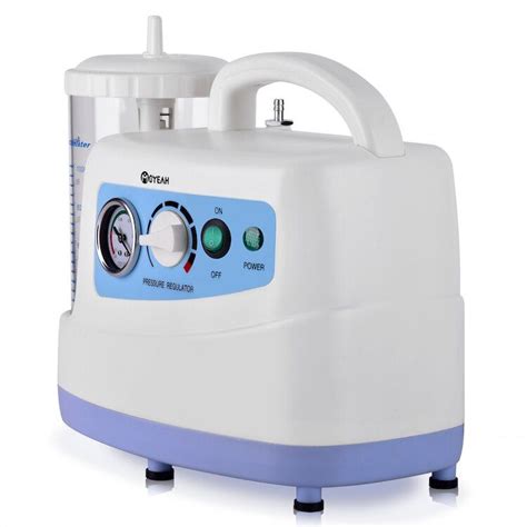 MOYEAH Portable Sputum Suction Secretion Machine For Mucus Home Health Care Aspirator ...