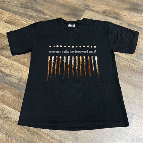 Band Tees Nine Inch Nails NIN Downward Spiral Tour New Shirt Vtg Style | Grailed