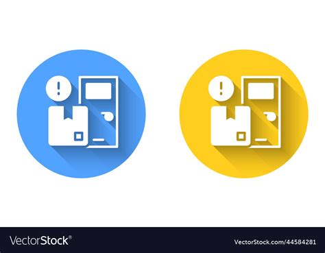 White home delivery services icon isolated Vector Image