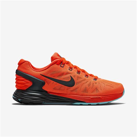 Nike Womens LunarGlide 6 Running Shoes - Bright Crimson/Black ...