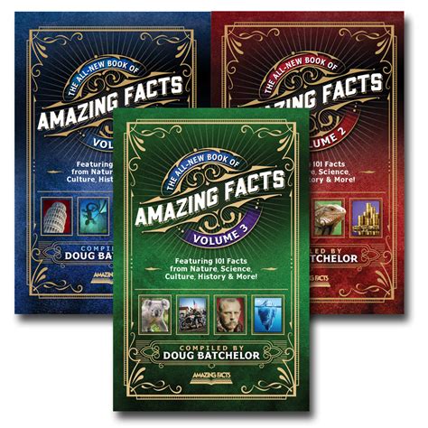 The All-New Book of Amazing Facts Set (Vol. 1, 2. & 3) by Doug Batchel