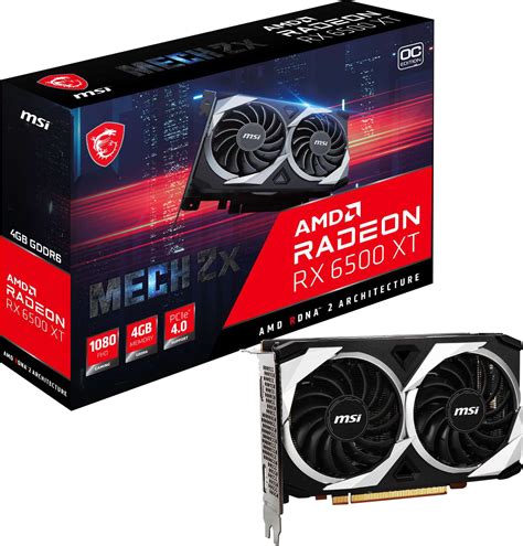 Questions and Answers: MSI AMD Radeon RX 6500 XT Mech 2X 4G OC 4GB ...