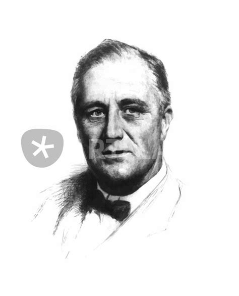 "FDR" Drawing art prints and posters by warishellstore - ARTFLAKES.COM