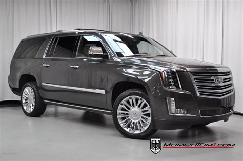 Used 2020 Cadillac Escalade ESV Platinum For Sale (Sold) | Momentum Motorcars Inc Stock #226261