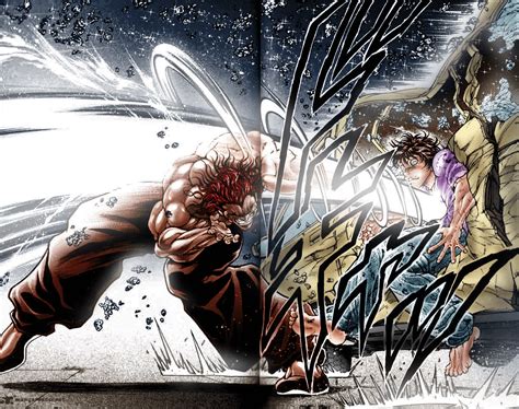 another Yujiro Vs Baki coloring made by me : Grapplerbaki