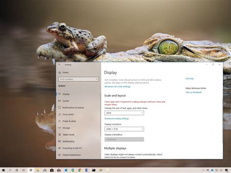 How to set custom display scaling settings on Windows 10 | Windows Central