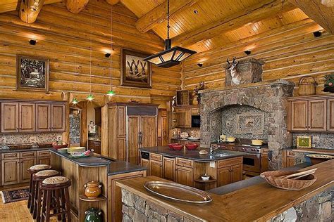 Log Cabin Kitchen Cabinets References - Logo collection for you