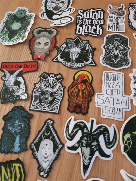 Gothic Stickers/ Emo Stickers / Dark humour Stickers/Laptop | Etsy