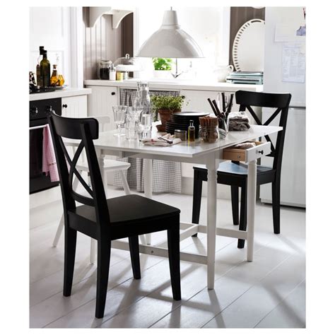 INGATORP Drop-leaf table, white - IKEA | Drop leaf table, Interior ...