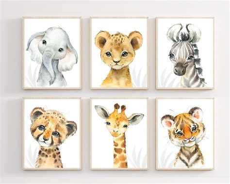 Animal Nursery Prints | ubicaciondepersonas.cdmx.gob.mx