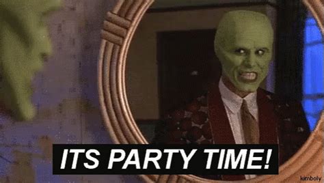 Party Time GIF - Themask Jimcarrey Party Time - Discover & Share GIFs