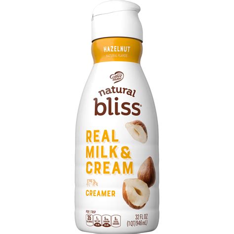 Hazelnut Flavored All-Natural Creamer 32 oz. | Official natural bliss®