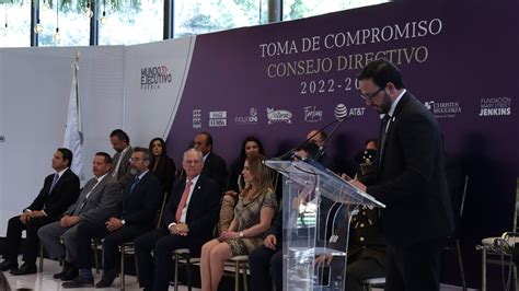 Toma de compromiso del consejo directivo COPARMEX 2023 - Mundo ejecutivo