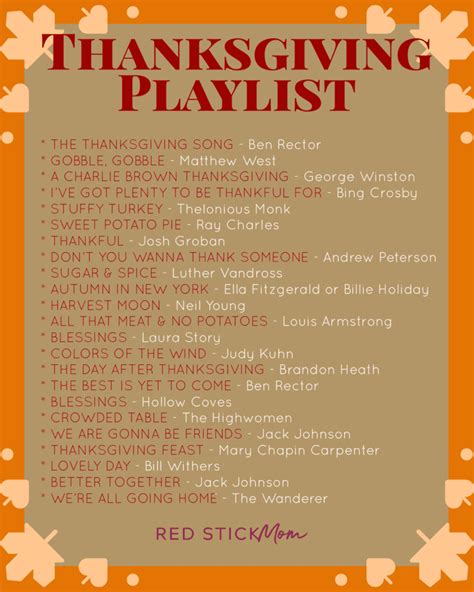 The Ultimate Thanksgiving Playlist