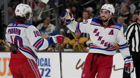 Two goals by Zibanejad in third lifts Rangers past Vegas - Newsday