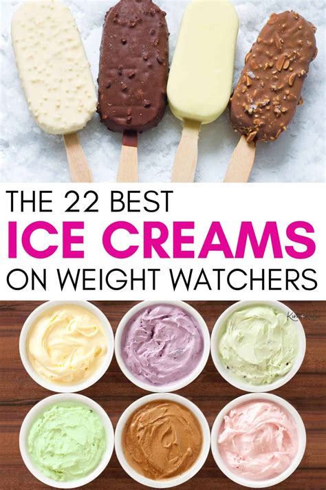 Best Ice Cream for Weight Watchers Points Ranked