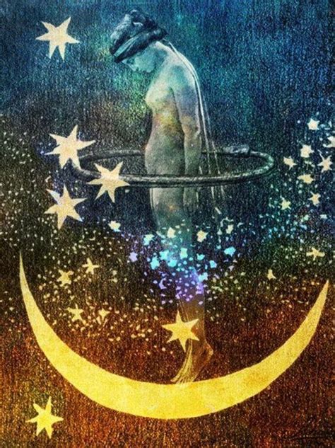 149 best Moon & Woman Art images on Pinterest | Woman art, Fairies and ...