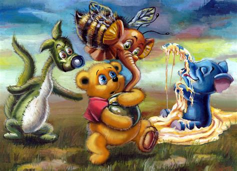 Winnie the Pooh, Heffalumps and Woozles by HoneyBees987 on DeviantArt