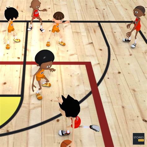 Triangle Offense | Basketball | Stories Preschool