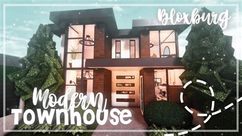 Roblox Bloxburg - Modern Roleplay Townhouse - Minami Oroi - YouTube