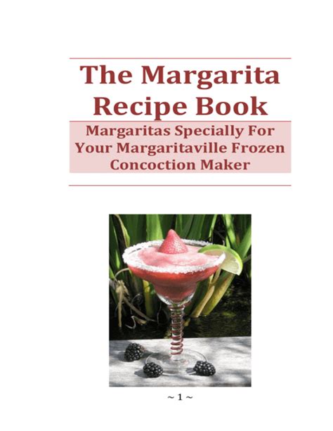 Margaritaville Concoction Maker Recipes | Deporecipe.co