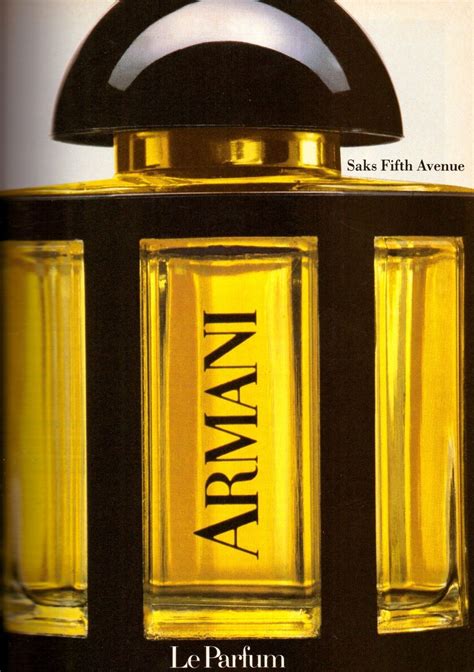 Armani by Giorgio Armani (Parfum) » Reviews & Perfume Facts