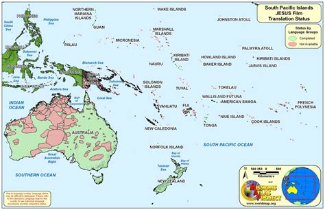 South Pacific Islands - WORLDMAP.ORG