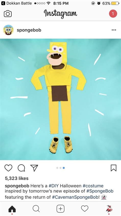 DIY spongegar costume : r/FellowKids