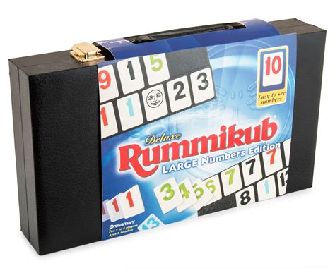 Deluxe Rummikub Large Numbers Edition Game | Catch.com.au