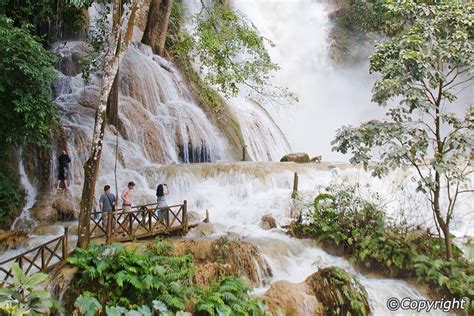 Tad Sae Waterfall near Luang Prabang - Luang Prabang Attractions ...