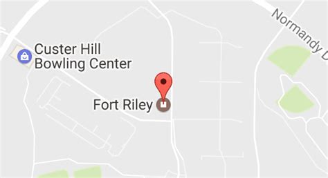 Map of Fort Riley Military Base | Fort riley, Fort, Riley