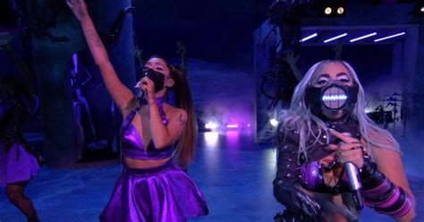 Lady Gaga et Ariana Grande - Cérémonie des MTV Video Music Awards, le ...