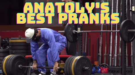 5 minutes of the BEST gym PRANKS by Anatoly | Funny af - YouTube